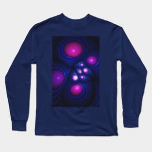 Fiber Optic. Abstract Digital Artwork Long Sleeve T-Shirt